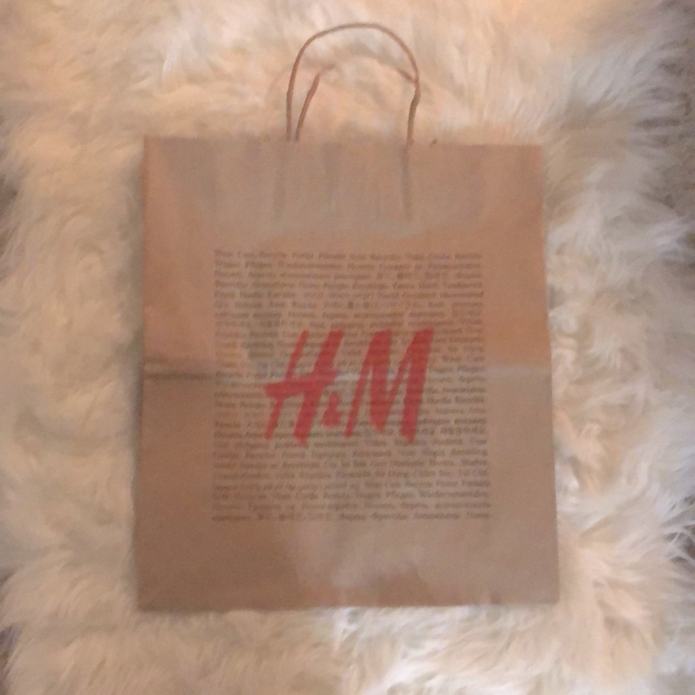 H&M Paper Shopping Bag